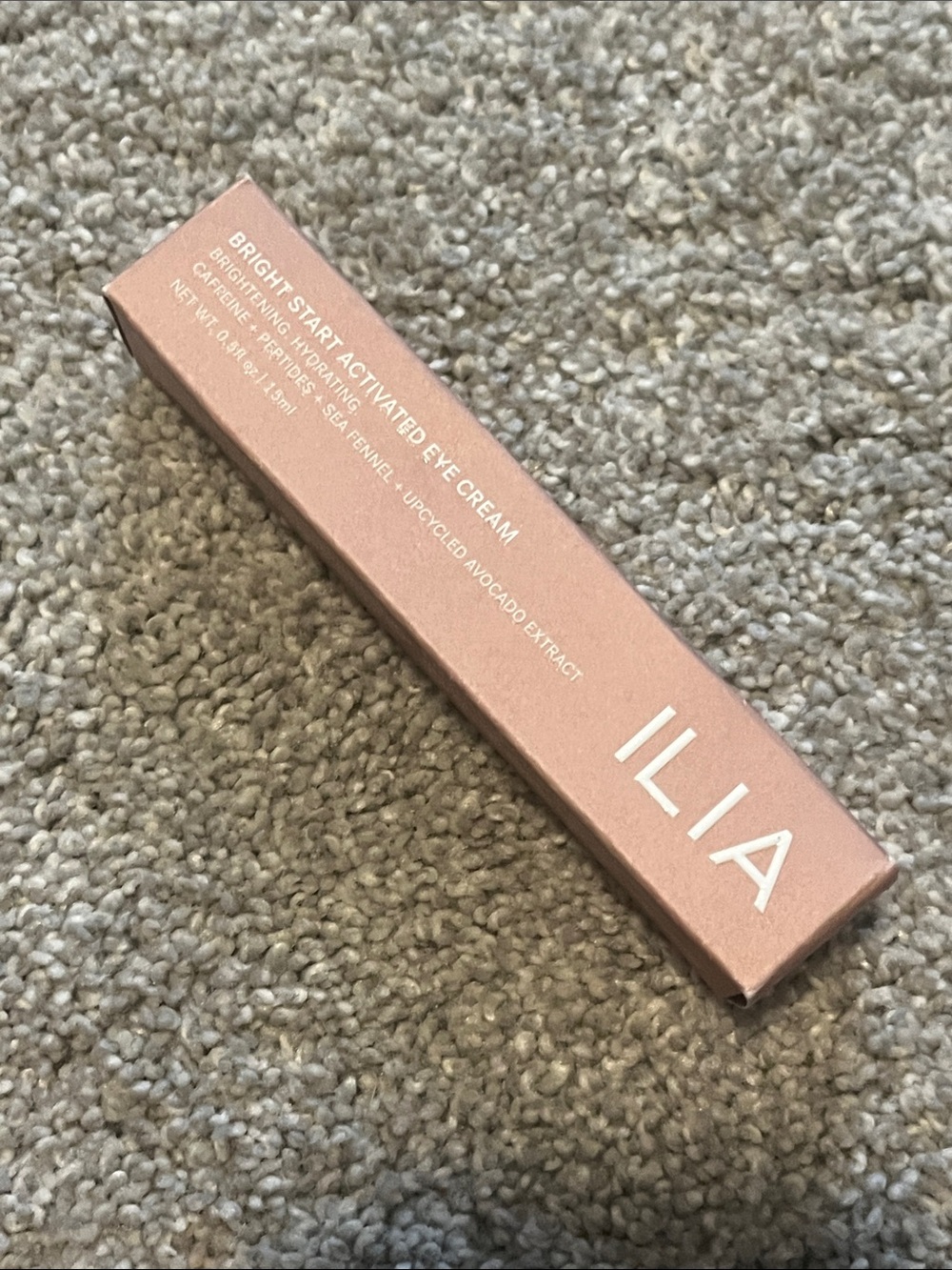 Brand New ILIA Bright Start Retinol Alternative Brightening Eye Cream Full Size